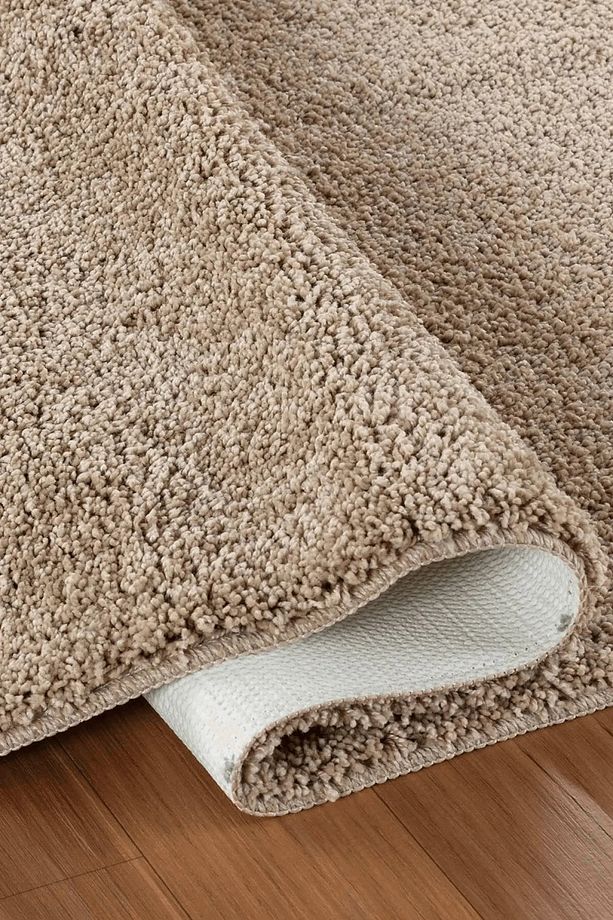 %100 Doğal Lateks Kaymaz Tabanlı Yıkanabilir 1 Adet Merdiven Halısı Soft Shaggy 27x67 cm / 1 ADET - 7