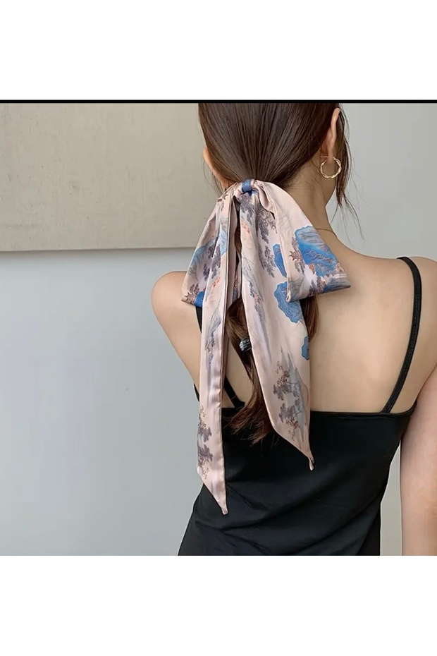 Eșarfă, șal subțire de design - 4