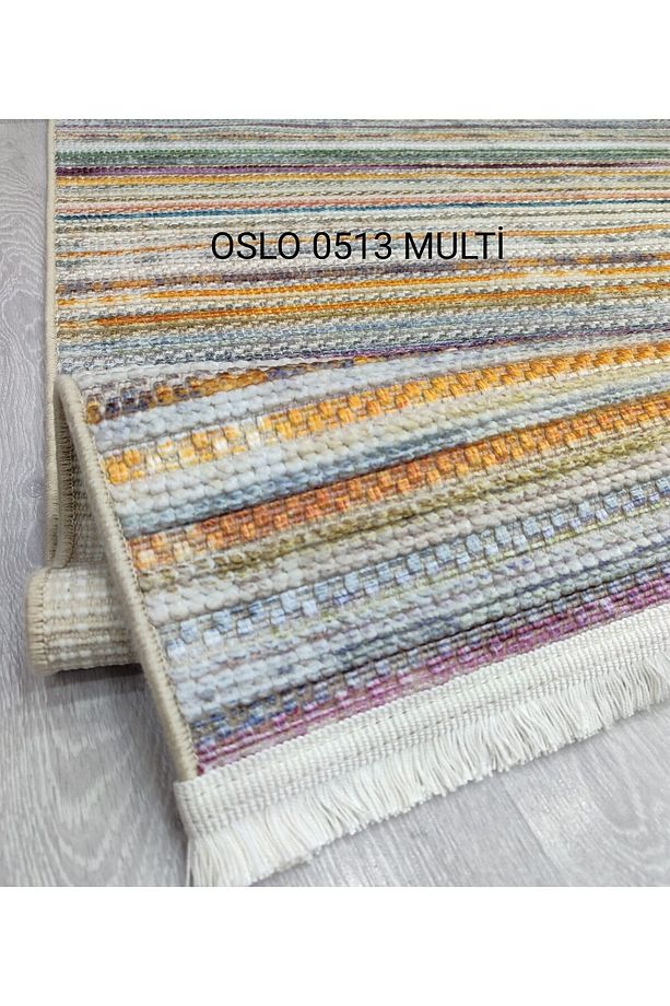 Decoser Oslo Koleksiyonu Dokuma Halı DH513 Multi - 1