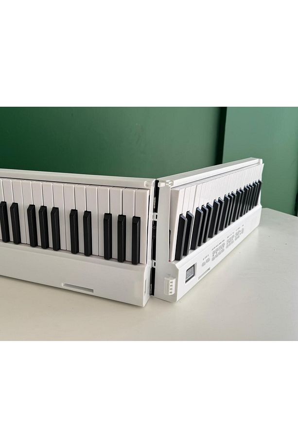 88 Tuşlu Katlanır  Konsol Piyano (Stand dahil) - 2