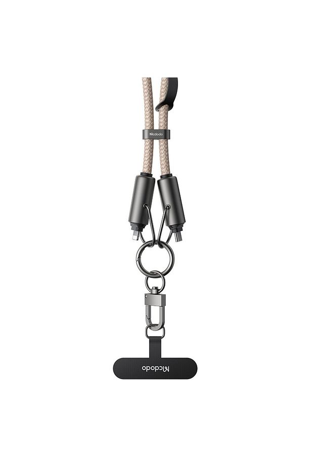 CA-6821 ÇOK İŞLEVLİ BOYUN ASKILI 1.2M TYPE-C TO LİGHTNİNG HAKİ - 1