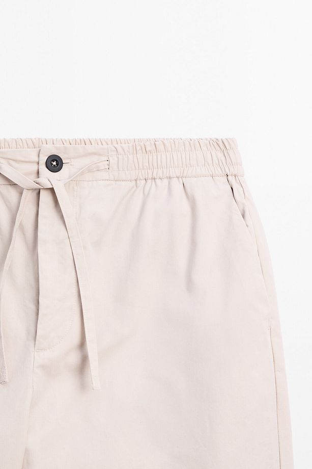 Poplin jogger pantolon - 7
