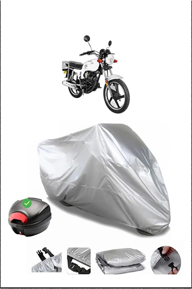 Yuki Yk125-7Dapollo Backpack Compatible Gray Waterproof Canvas (Motorcycle)