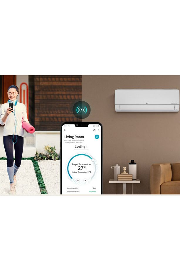 Dualcool Plus Pc09sq 9000 Btu A Inverter Duvar Tipi Klima Pc09sq - 2