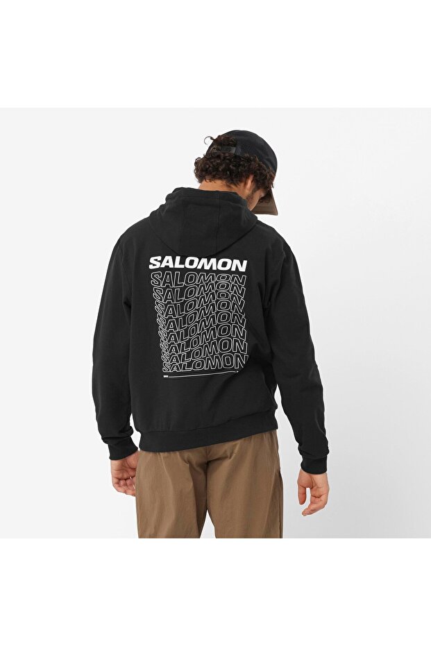 PERFORMANCE PULL OVER Erkek Sweatshirt Black LC2235500 - 2