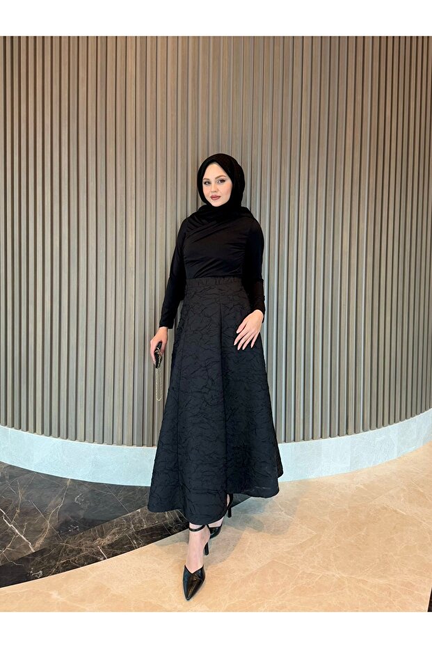 Çift drapeli bluz - 3