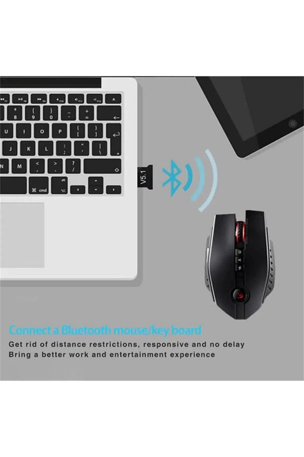 Bilgisayar Masaüstü USB 3.0 Bluetooth Aparatı Çevirici Dönüştürücü Adaptör Dongle V5.1 Yeni - 3