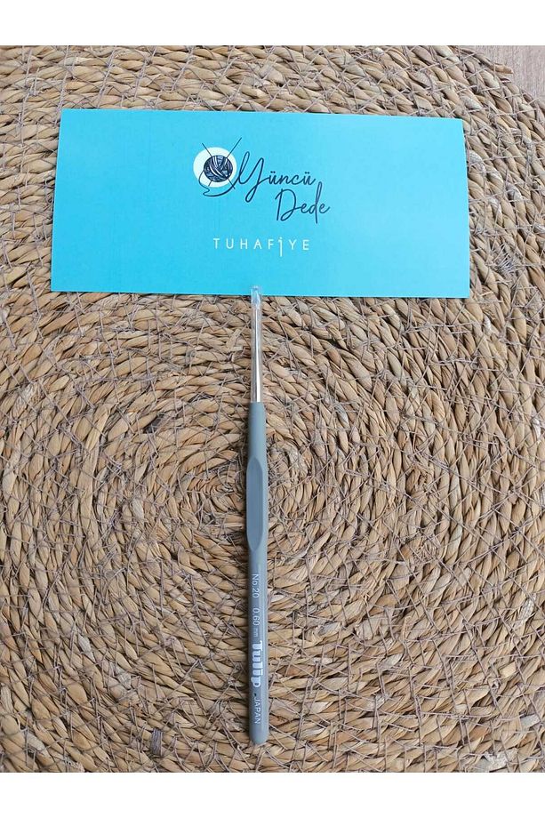 Silikon Yumuşak Saplı Örgü-dantel Tığı 20 Numara 0,6 mm - 3