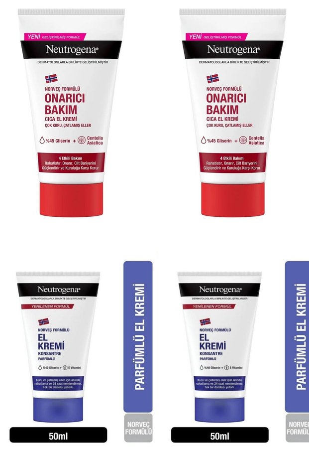ADVANTAGE PACK NORWAY FURMULATED REPAIRING CARE AND HAND CREAM 2 x 2 PCS