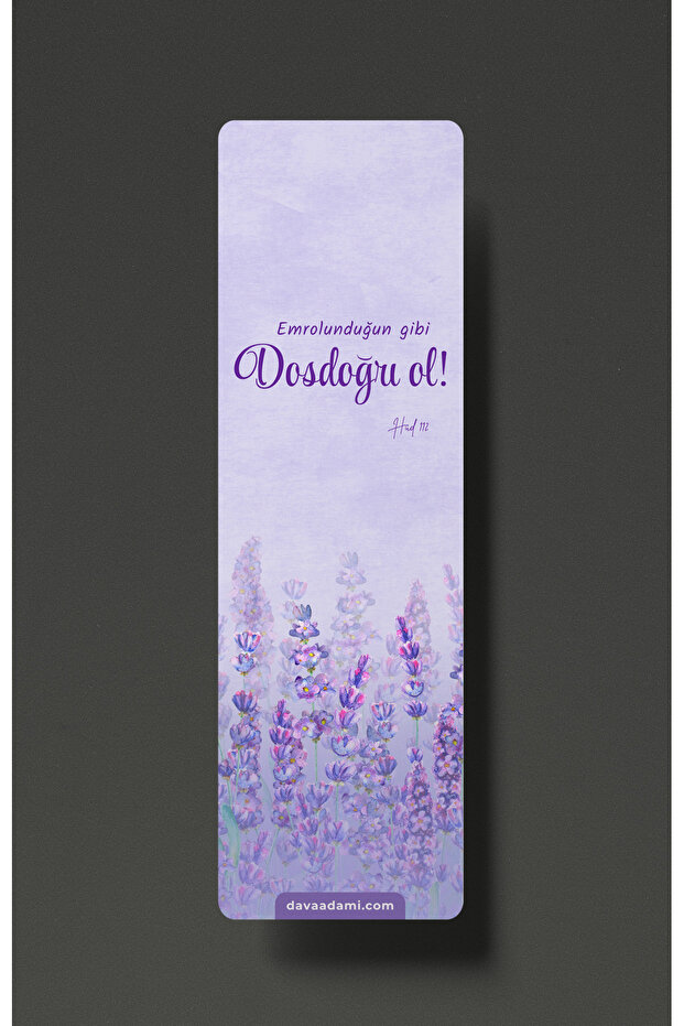 Be Accurate as You Have Been Ordered - Bookmark