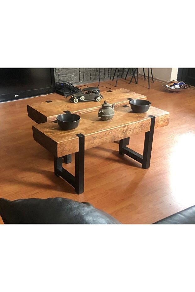 ahşap orta sehpa - 1