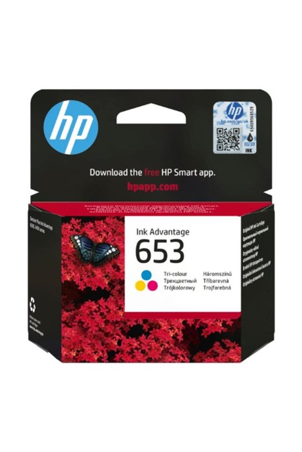 Hp 653 color cartridge 3ym74ae