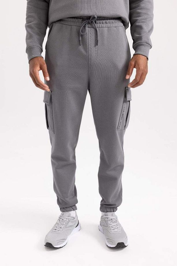 DeFactoFit Standart Fit Kargo Cepli Jogger Eşofman Altı - 7