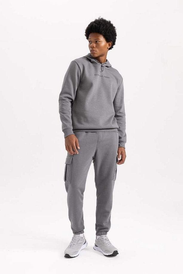 DeFactoFit Standart Fit Kargo Cepli Jogger Eşofman Altı - 6