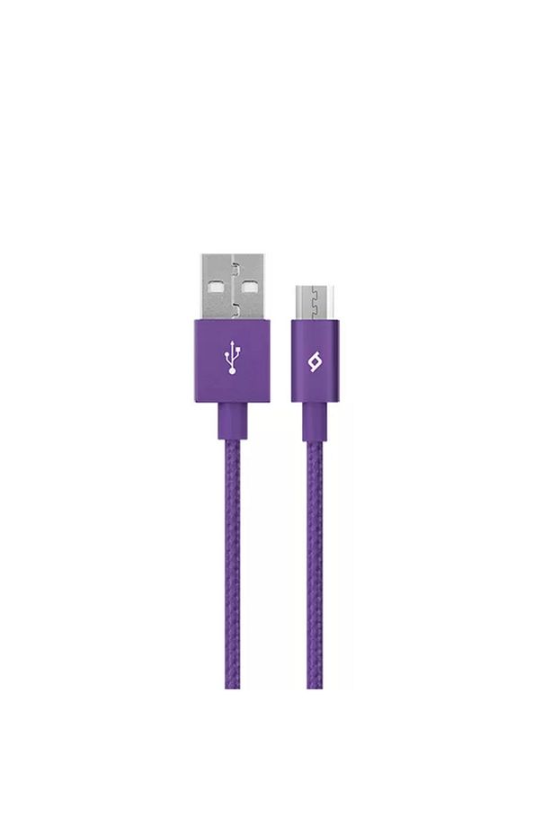 2dk11mr Alumicable Micro Usb Şarj Kablosu,mor - 1