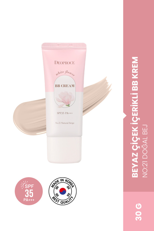 White Flower BB Cream 30ml - Whitening and Radiance Booster