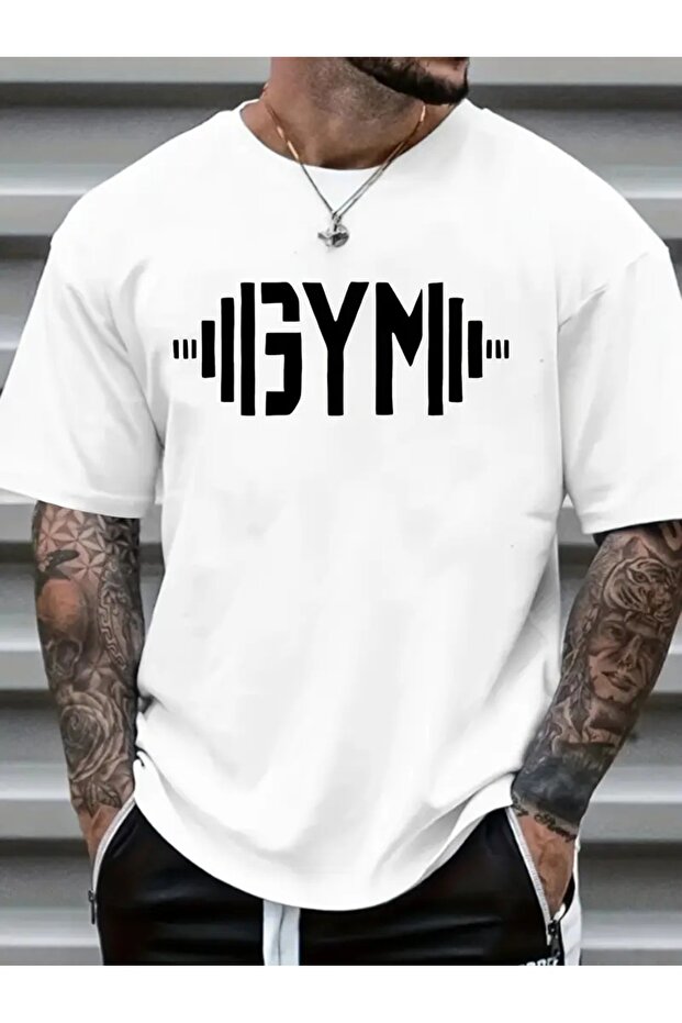 Men's Crew Neck Printed T-Shirt