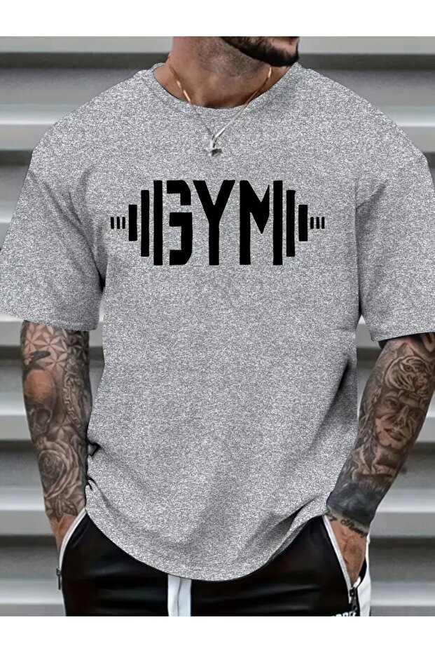 Men's Crew Neck Printed T-Shirt