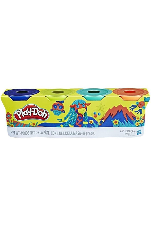 Play-Doh Wild Color 4-pack E4867/B5517