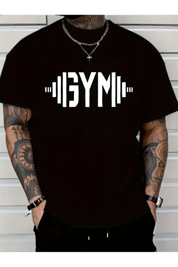 Men's Crew Neck Printed T-Shirt