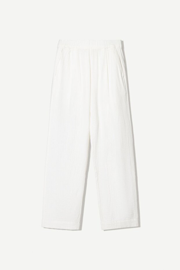 Geniş paça pantolon - 1