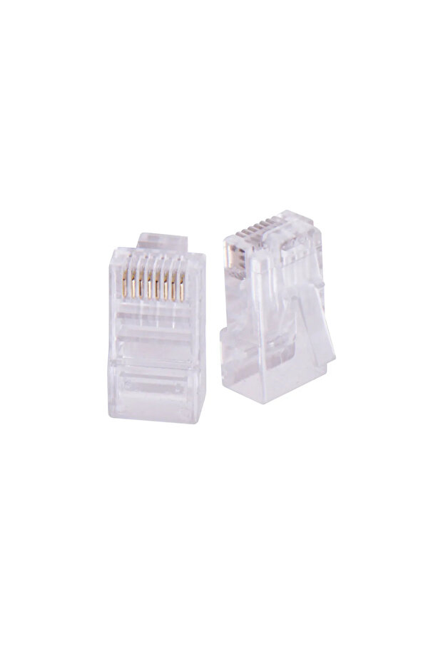AK-219602 CAT 6 وحدات 100 قطعة مقبس 8P8C بدون درع