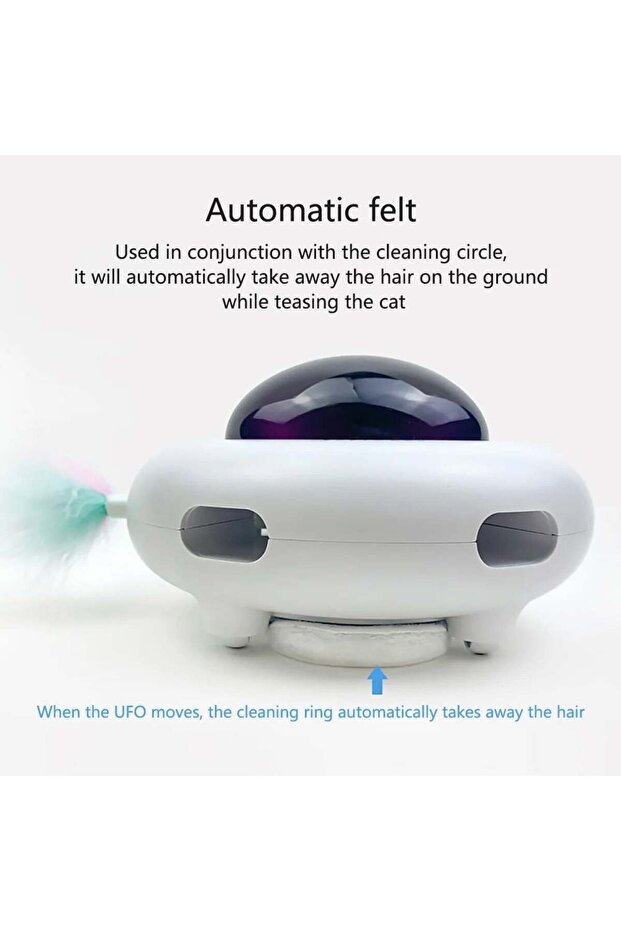 UFO Akıllı Elektronik Kedi Oyuncağı - 6