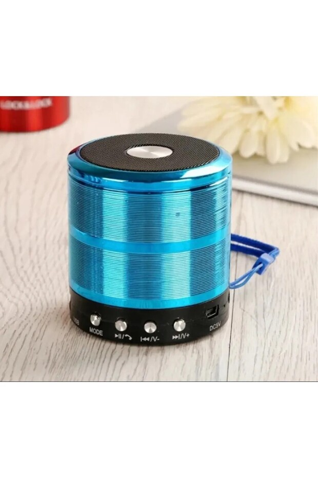 Bluetooth Hoparlör Taşınabilir Kablosuz Mini Ses Bombası - 1