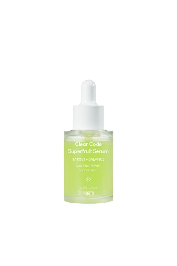 Clear Code Superfruit Serum, 30 ml - Seboregulating serum with noni fruit extract