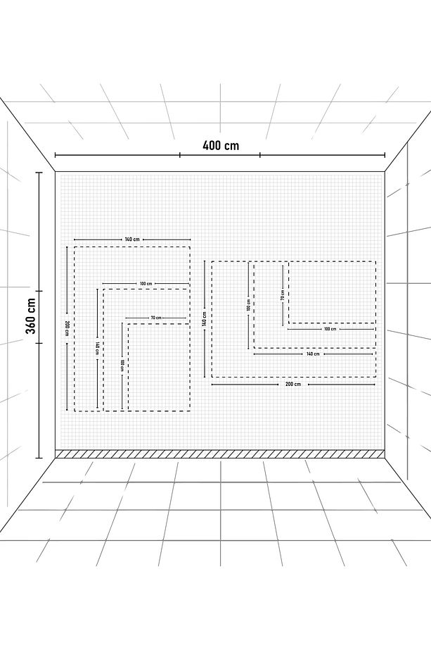 Kabe Kapısı Duvar Örtüsü Duvar Halısı - 2