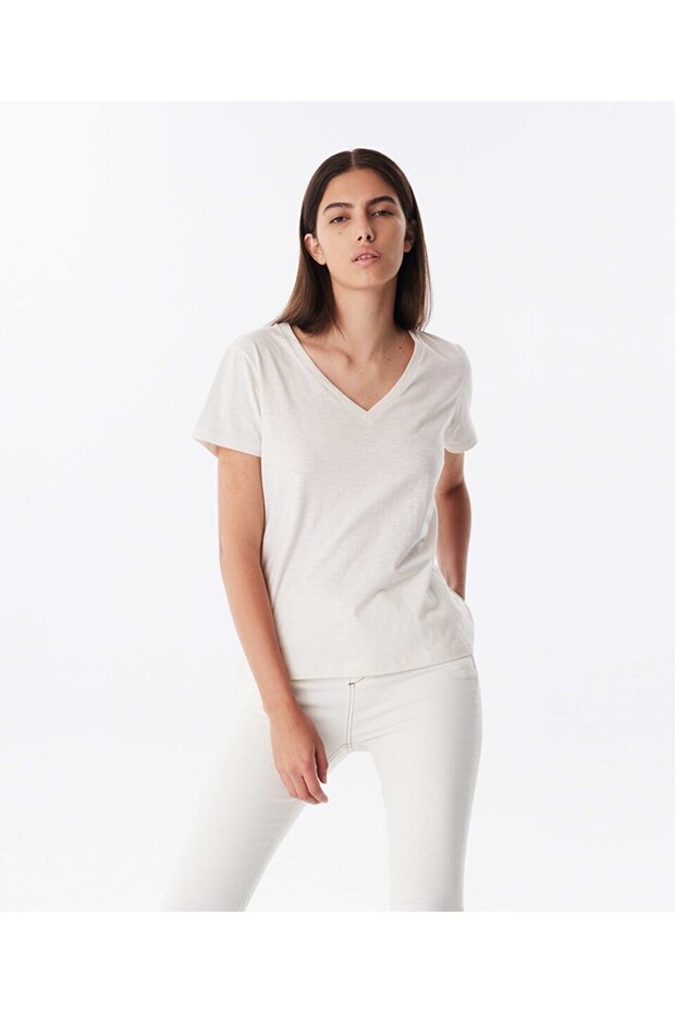 V YAKA BASIC TİŞÖRT - 3