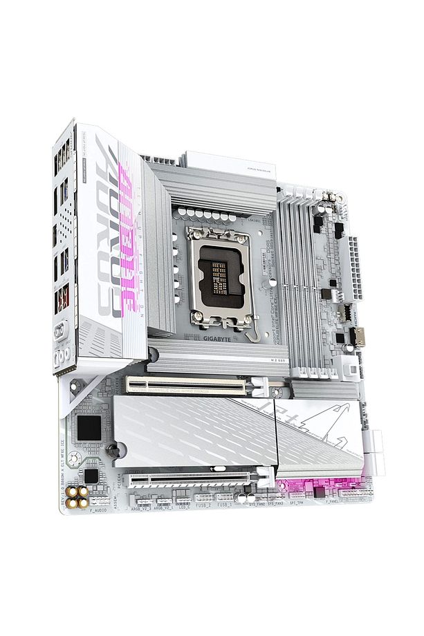 B860m Aorus Elıte Wıfı6e Ice Ddr5 9200mhz (OC) M.2 1851p Matx Anakart - 3