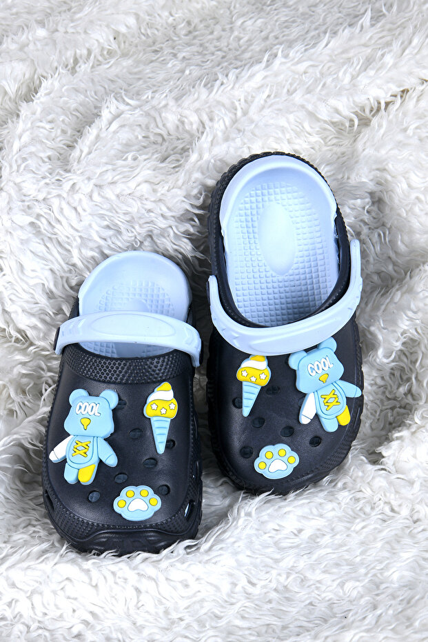 Children's Slippers with 960 Double Color Emojis