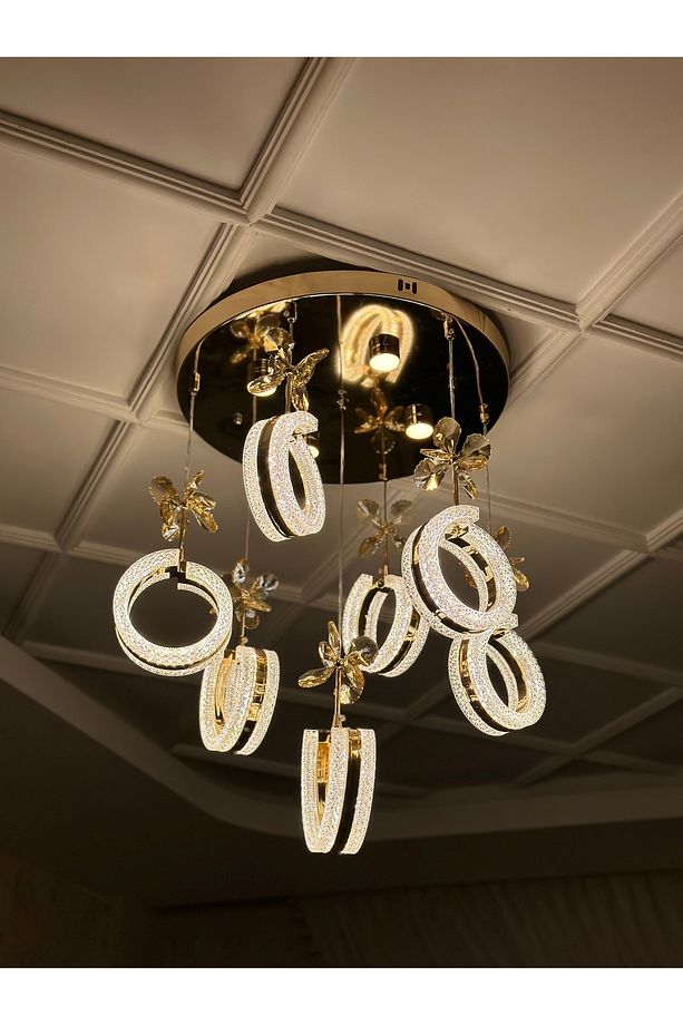 7 SARKIT ÇİFT LED LÜX AVİZE - 4