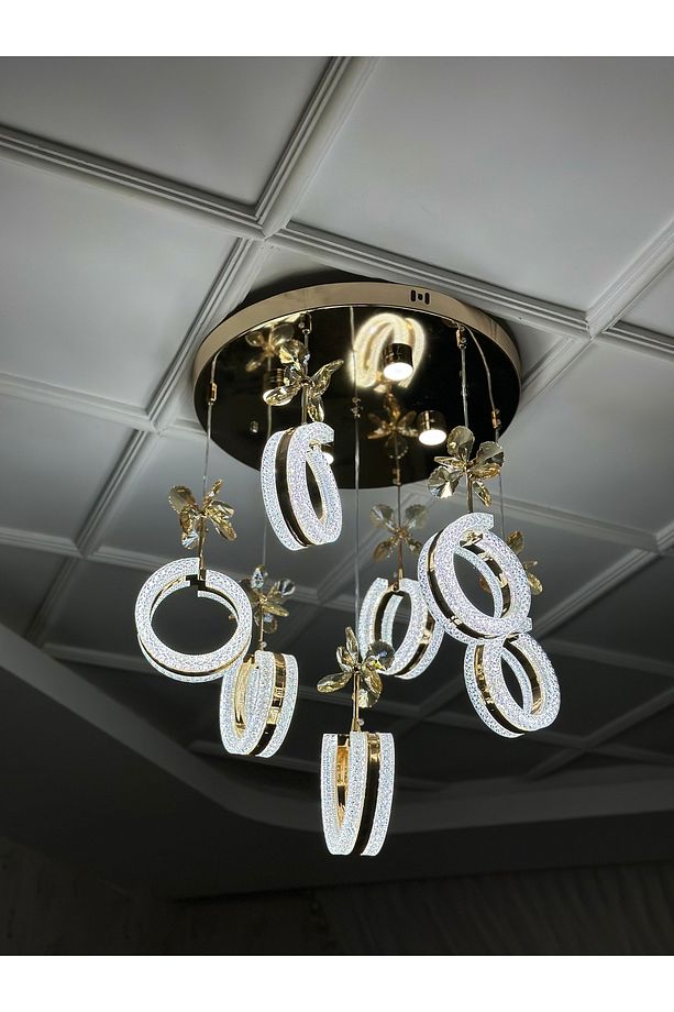 7 SARKIT ÇİFT LED LÜX AVİZE - 2