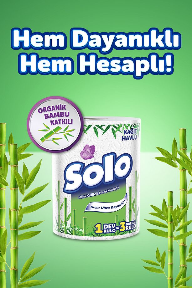 Dev Rulo Bambu Kağıt Havlu 12'li - 3