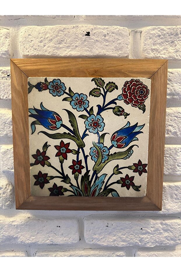 لوح طاولة رخام من الحجر الطبيعي بإطار صلب مقاس 26 × 26 سم
