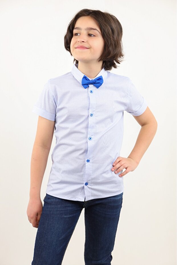 قميص بنمط كامل للأولاد - 1