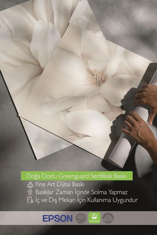 Beyaz Çerçeveli Tablo Seti, Soft Beyaz Duvar Tablosu, 3 Adet Poster Seti, No:300726 - 5