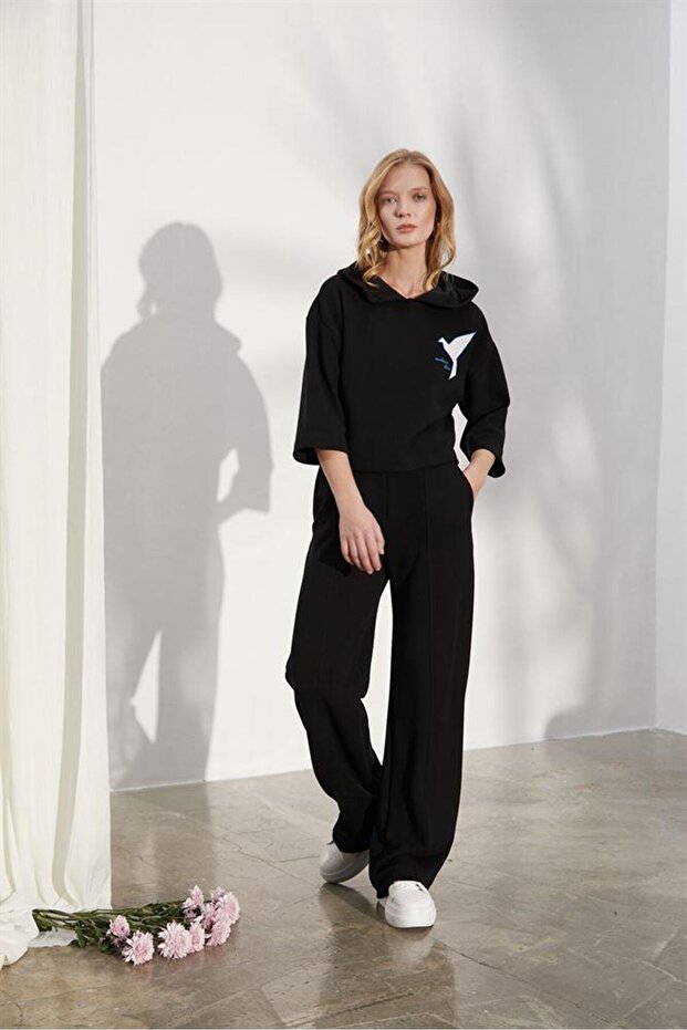 81310 SWEAT SİYAH - 1