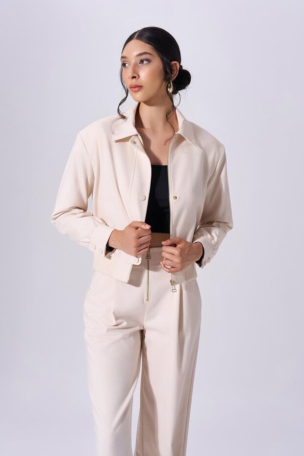 91603 Bomber Krem - 1