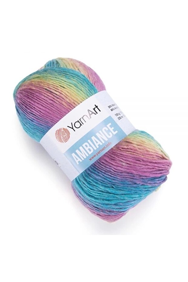 Ambıance Ebruli El Örgü İpi Ebruli-162 - 1