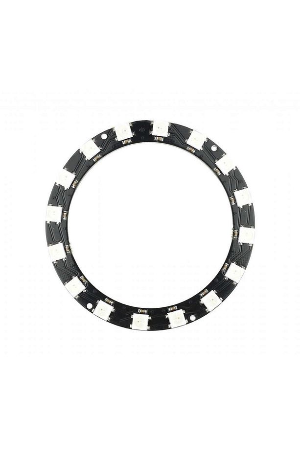 16 Bit NeoPixel Halka Ring WS2812B 5050 Rgb Led Modül 16’lı Dijital Adreslenebilir Lamba Programlan - 2