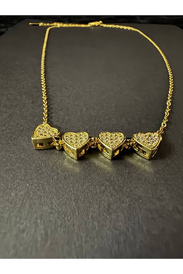 YONCA KOLYE ALTIN RENK - 8