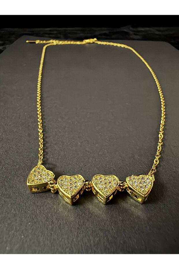 YONCA KOLYE ALTIN RENK - 3