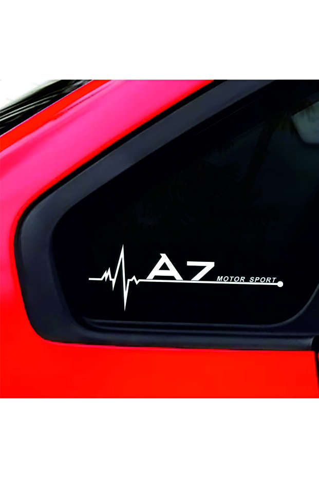 ملصق سيارة A7 MOTOR SPORT (30X10 سم)