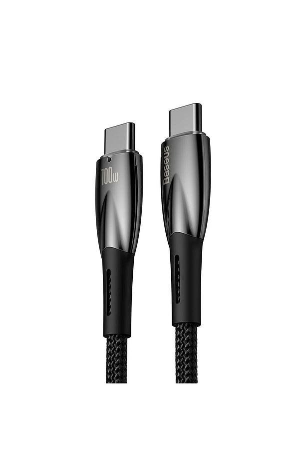 Glimmer Siyah 100w Type-c To Type-c Kablo 1m - 2