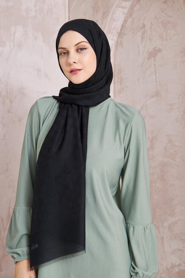Modal Şal - Siyah 311 - 3
