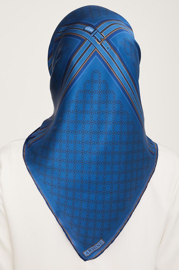 İpek Eşarp 2024 Kış - 9054-07 Twill - 4