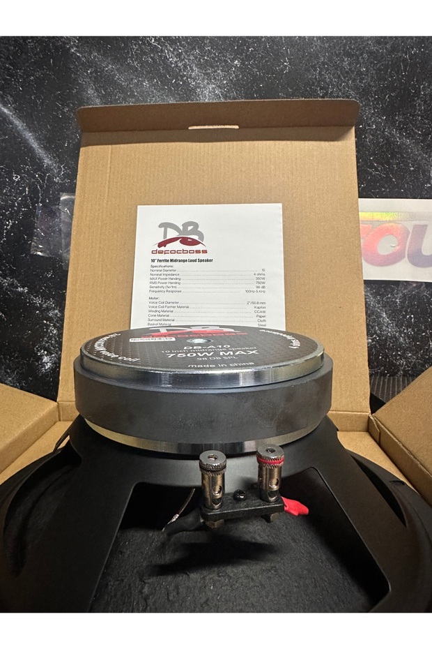 DB-10M 25Cm Midrange - 2